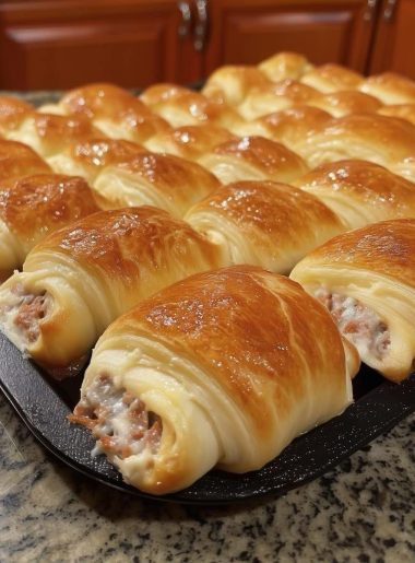 Sausage Cream Cheese Crescents