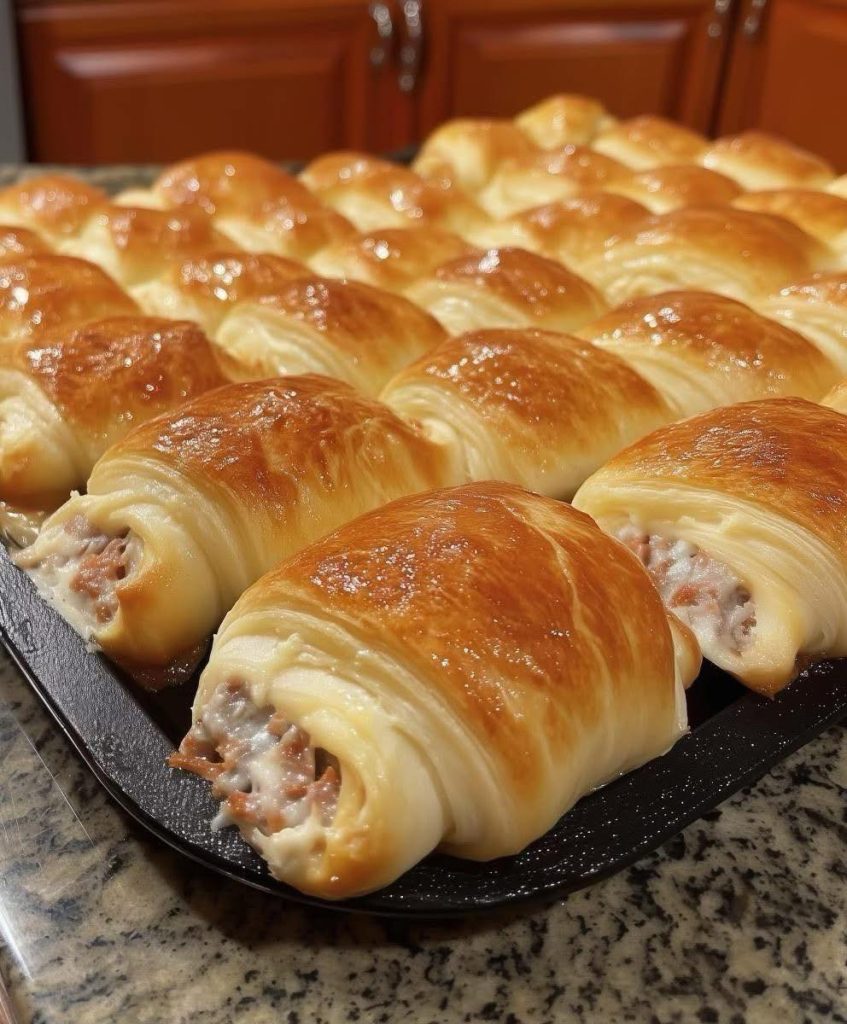 Sausage Cream Cheese Crescents